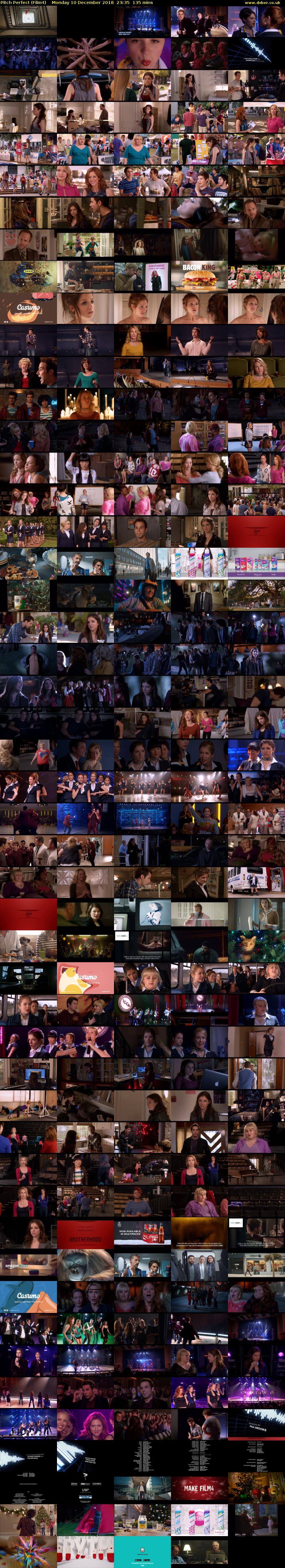 Pitch Perfect (Film4) Monday 10 December 2018 23:35 - 01:50