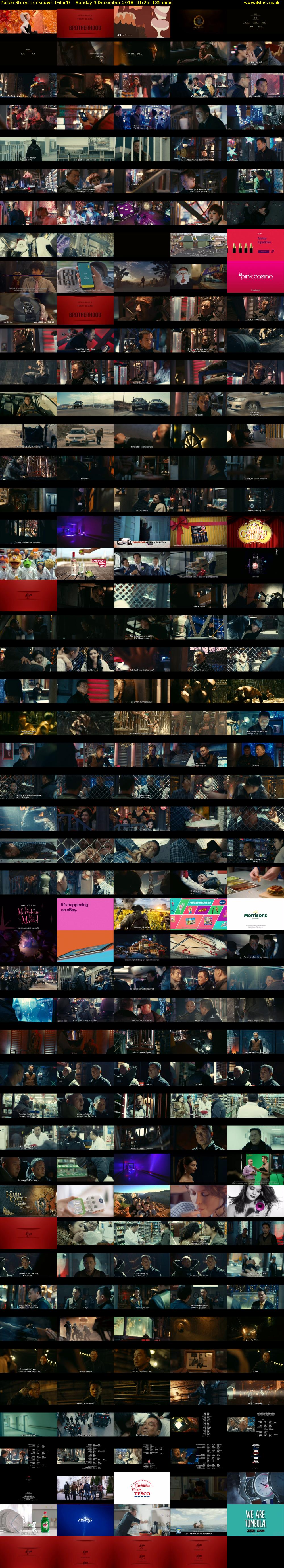 Police Story: Lockdown (Film4) Sunday 9 December 2018 01:25 - 03:40