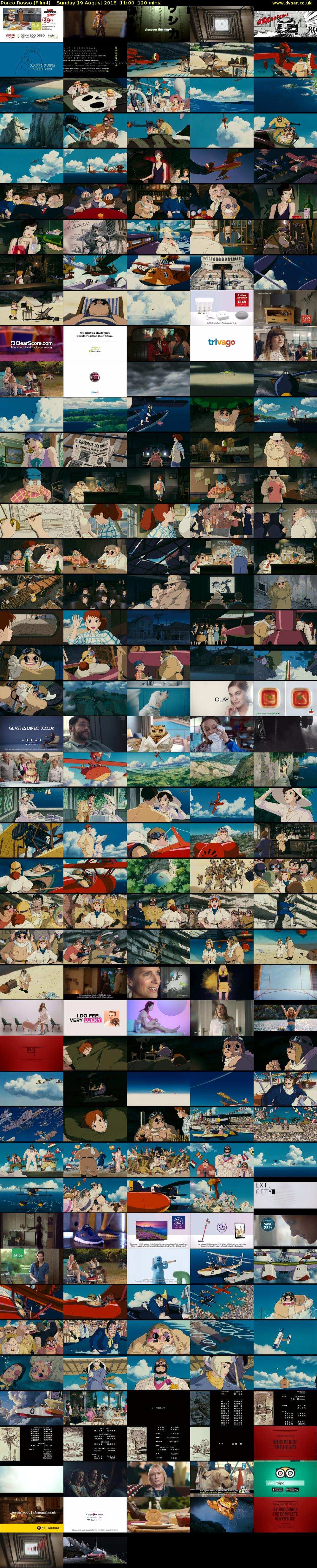 Porco Rosso (Film4) Sunday 19 August 2018 11:00 - 13:00