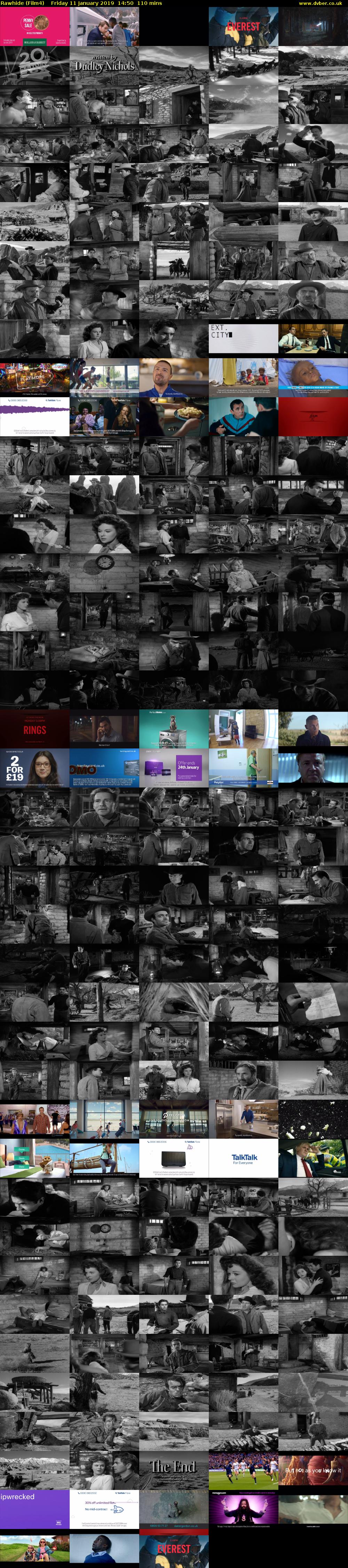 Rawhide (Film4) Friday 11 January 2019 14:50 - 16:40