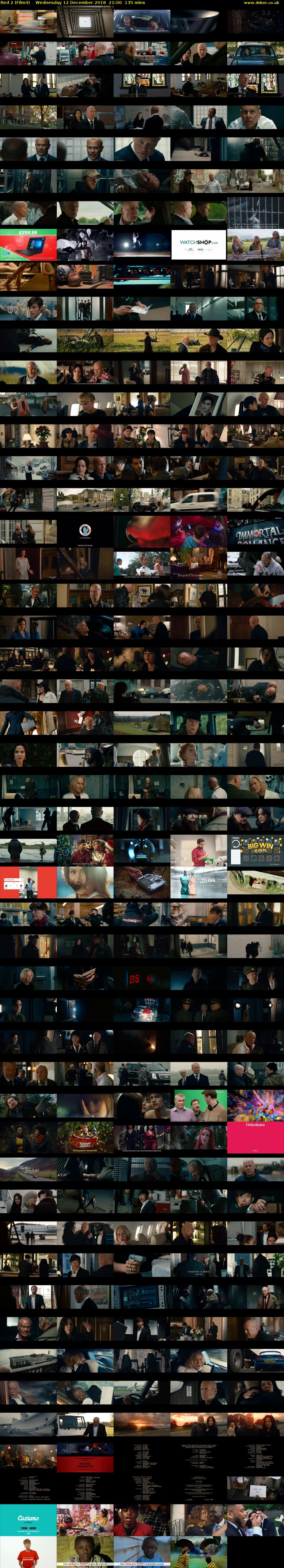 Red 2 (Film4) Wednesday 12 December 2018 21:00 - 23:15