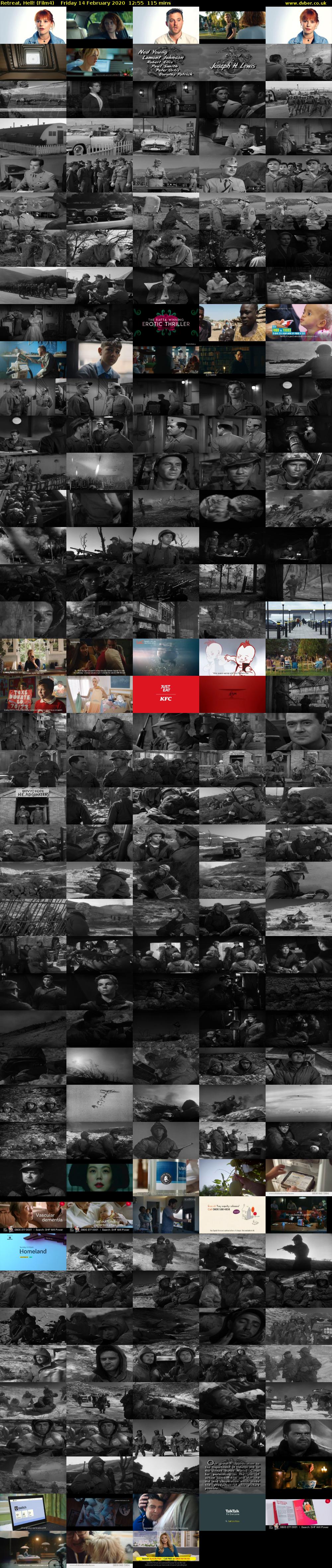 Retreat, Hell! (Film4) Friday 14 February 2020 12:55 - 14:50