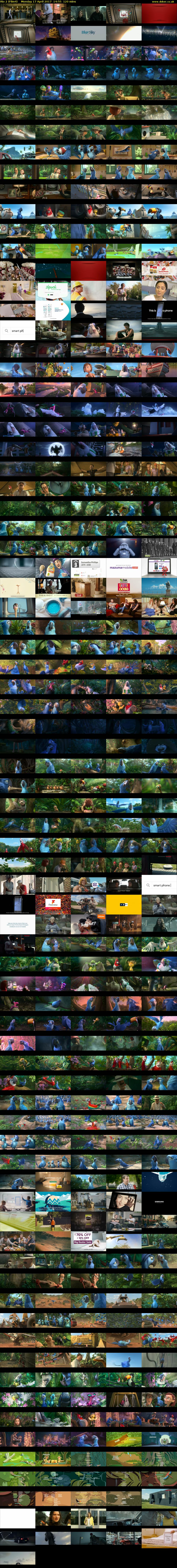 Rio 2 (Film4) Monday 17 April 2017 14:55 - 16:55