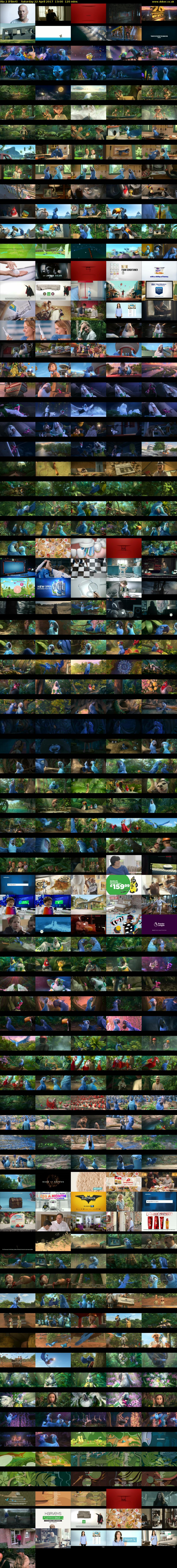 Rio 2 (Film4) Saturday 22 April 2017 13:00 - 15:00