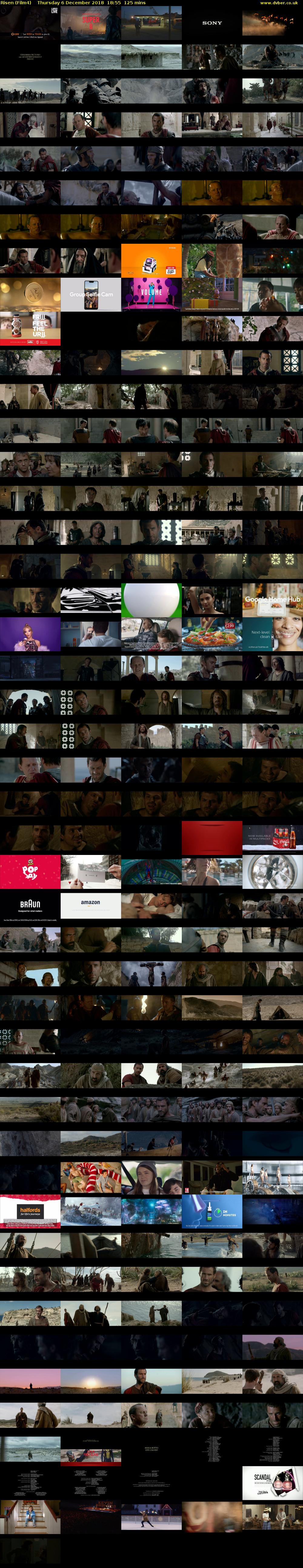 Risen (Film4) Thursday 6 December 2018 18:55 - 21:00