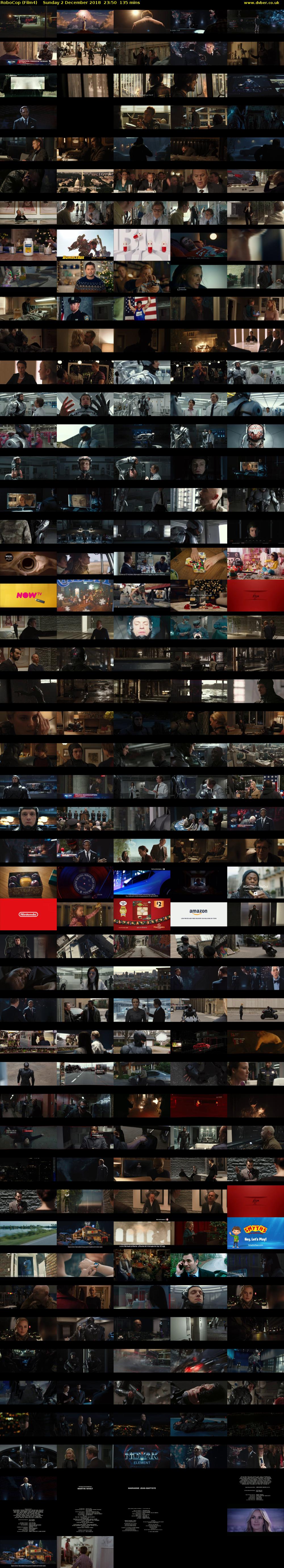 RoboCop (Film4) Sunday 2 December 2018 23:50 - 02:05