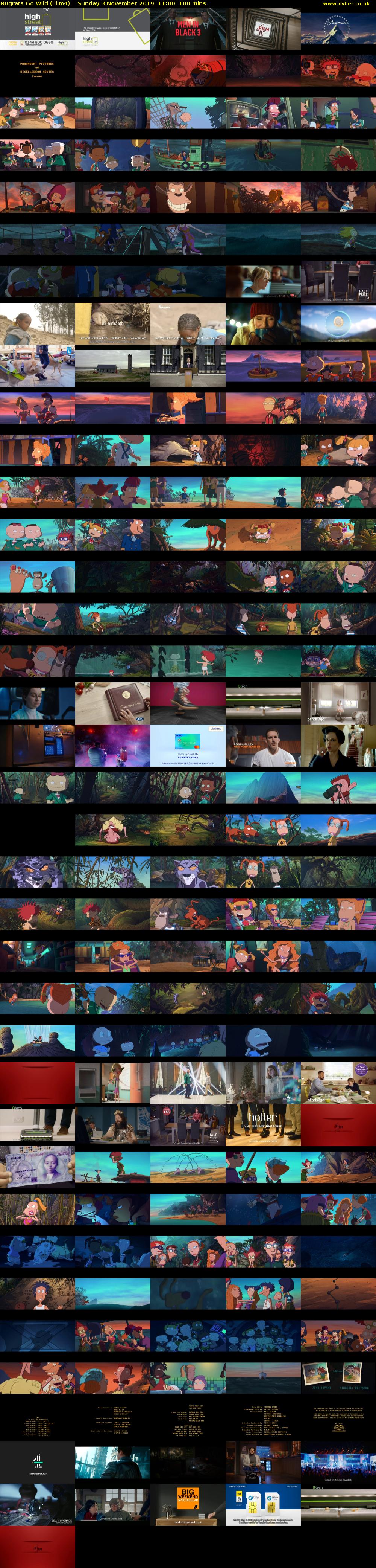 Rugrats Go Wild (Film4) Sunday 3 November 2019 11:00 - 12:40