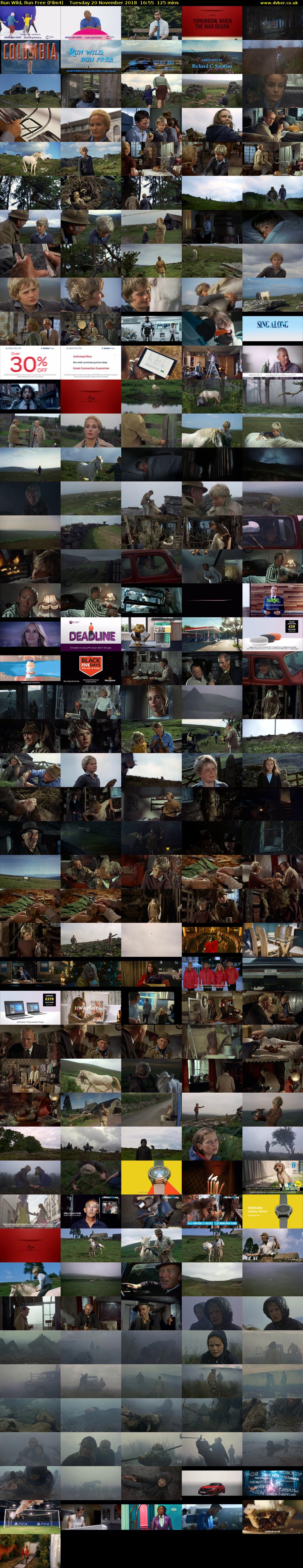 Run Wild, Run Free (Film4) Tuesday 20 November 2018 16:55 - 19:00