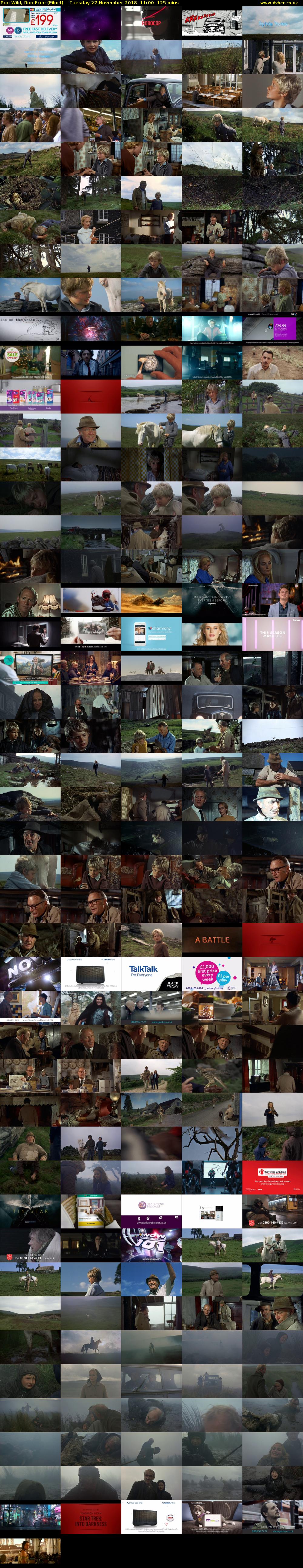 Run Wild, Run Free (Film4) Tuesday 27 November 2018 11:00 - 13:05