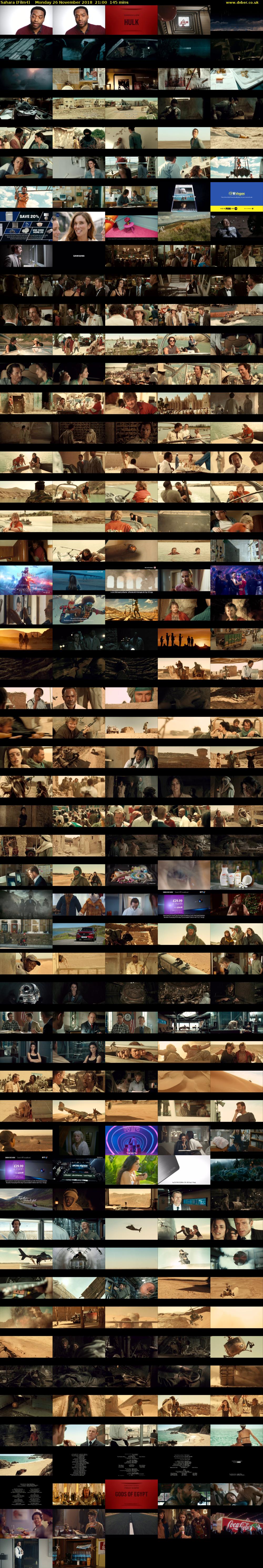 Sahara (Film4) Monday 26 November 2018 21:00 - 23:25