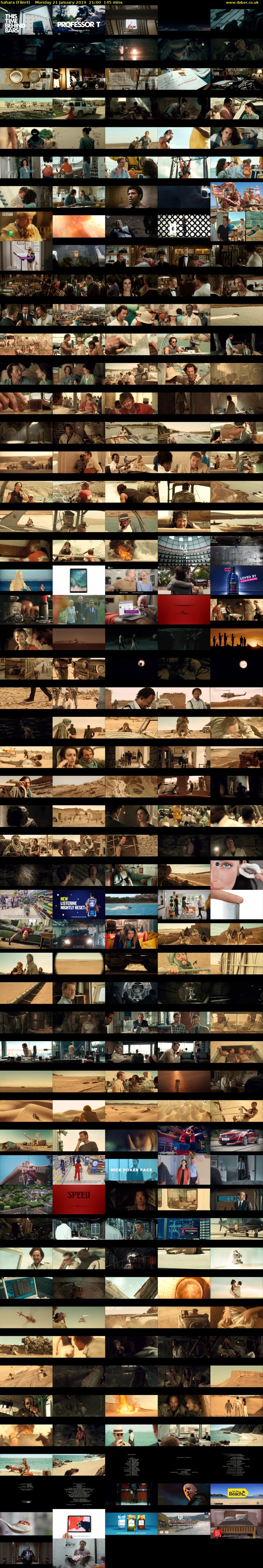 Sahara (Film4) Monday 21 January 2019 21:00 - 23:25