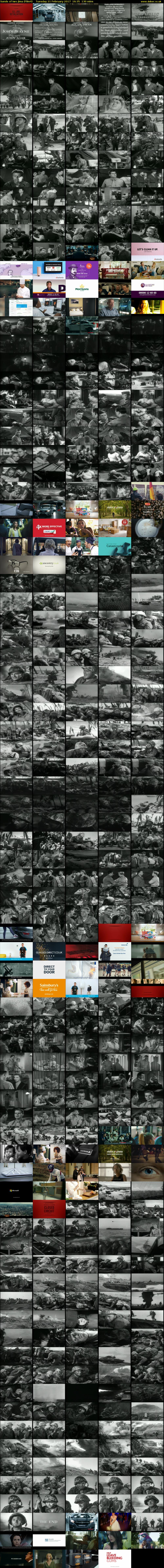 Sands of Iwo Jima (Film4) Tuesday 21 February 2017 16:35 - 18:45