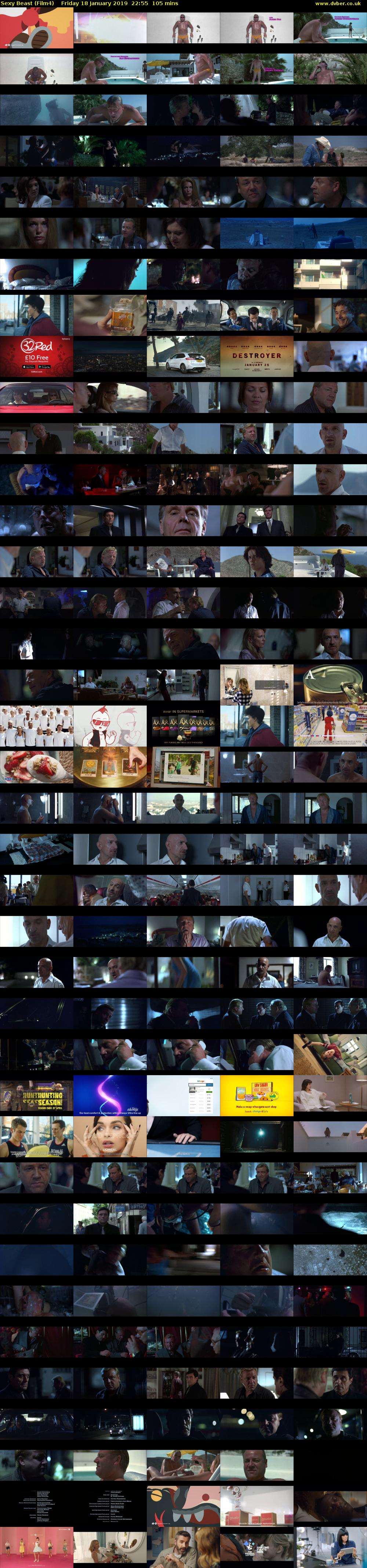 Sexy Beast (Film4) Friday 18 January 2019 22:55 - 00:40