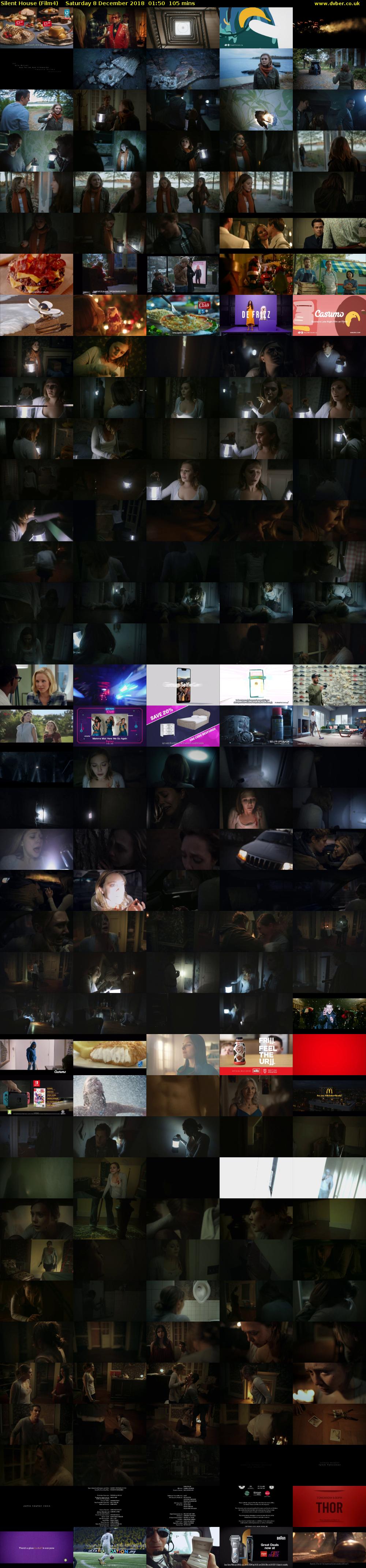 Silent House (Film4) Saturday 8 December 2018 01:50 - 03:35