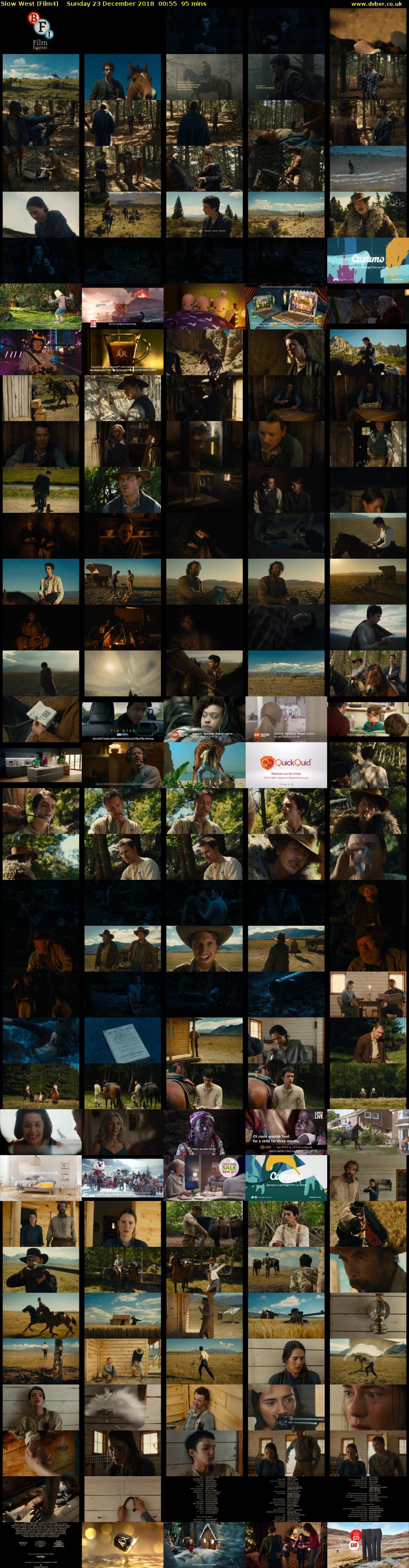 Slow West (Film4) Sunday 23 December 2018 00:55 - 02:30