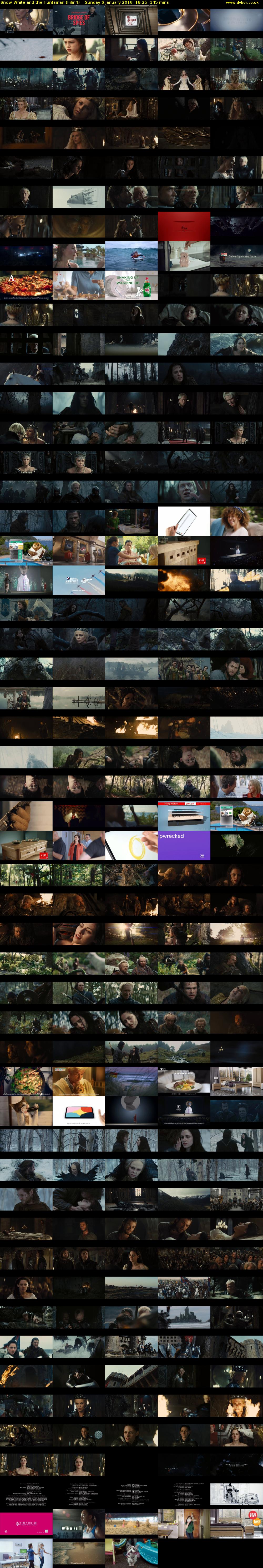 Snow White and the Huntsman (Film4) Sunday 6 January 2019 18:25 - 20:50