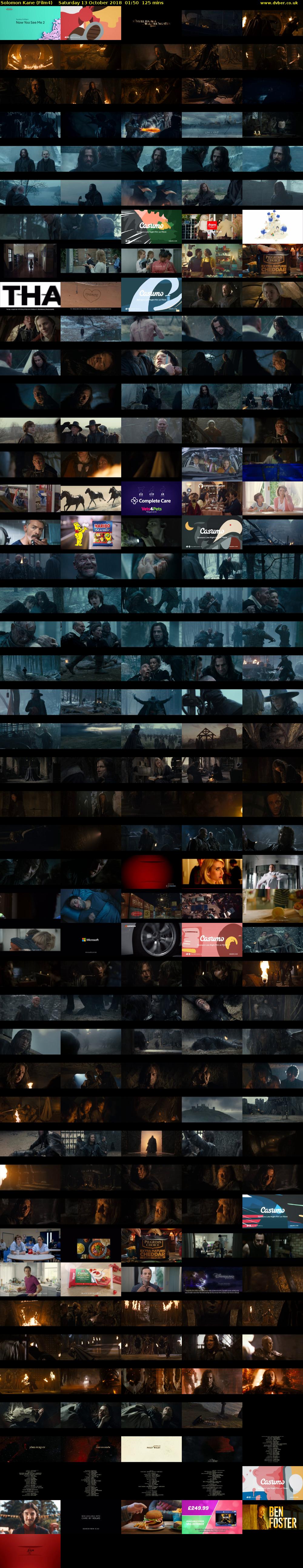 Solomon Kane (Film4) Saturday 13 October 2018 01:50 - 03:55