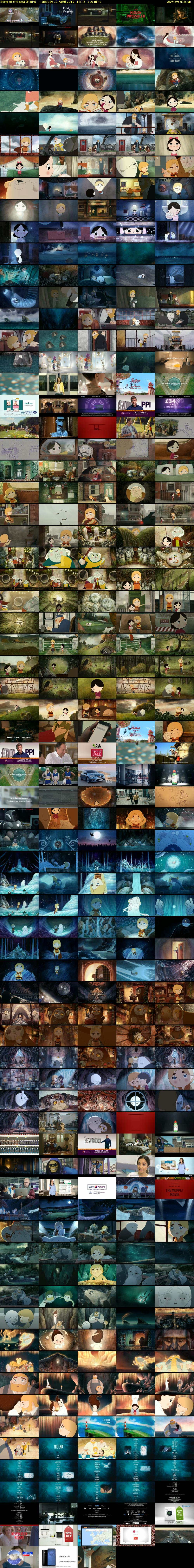 Song of the Sea (Film4) Tuesday 11 April 2017 14:45 - 16:35