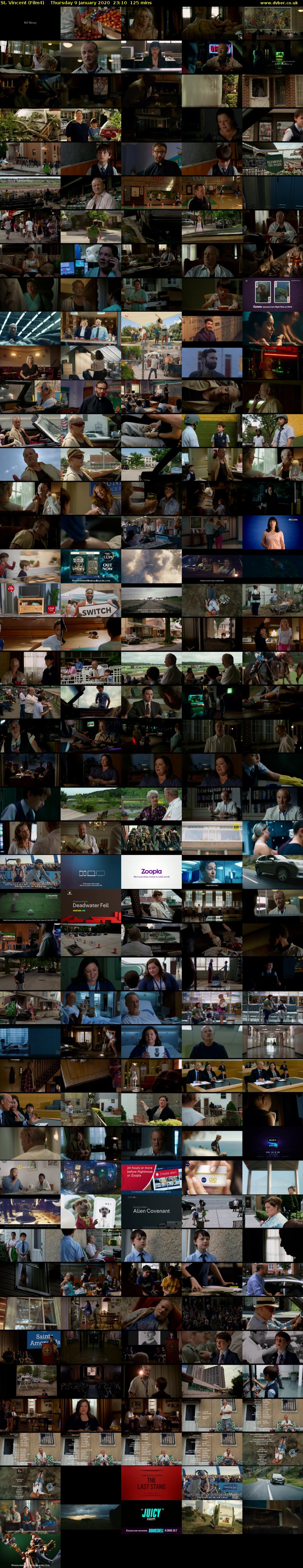 St. Vincent (Film4) Thursday 9 January 2020 23:10 - 01:15