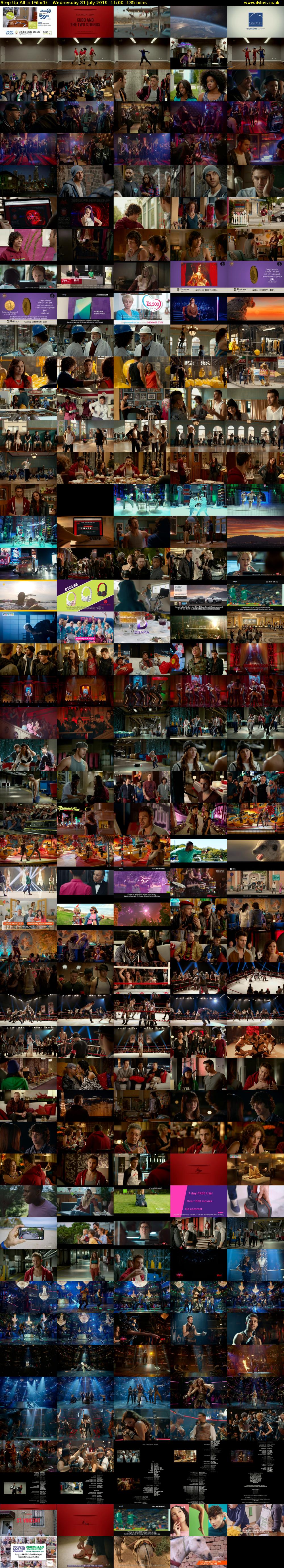 Step Up All In (Film4) Wednesday 31 July 2019 11:00 - 13:15
