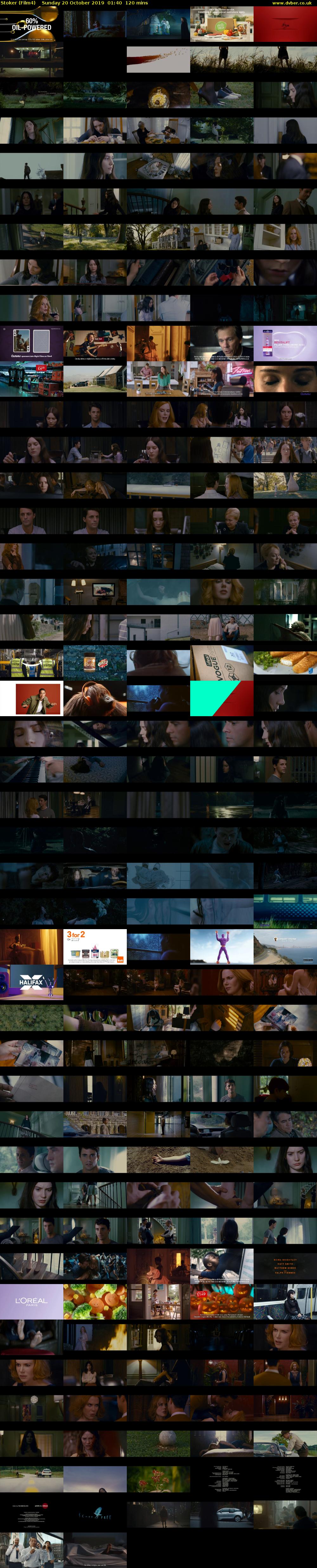 Stoker (Film4) Sunday 20 October 2019 01:40 - 03:40
