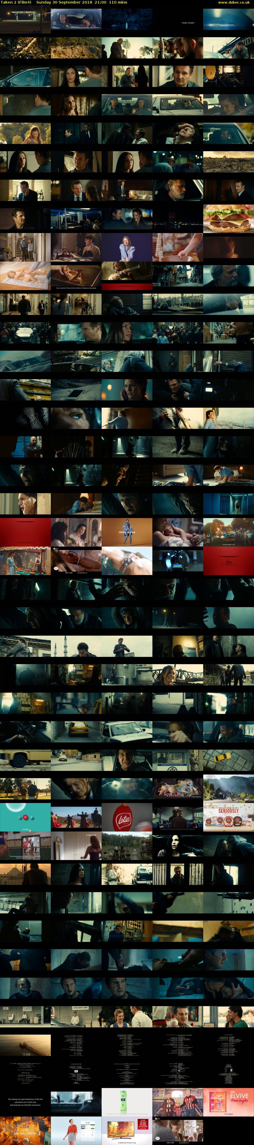 Taken 2 (Film4) Sunday 30 September 2018 21:00 - 22:50