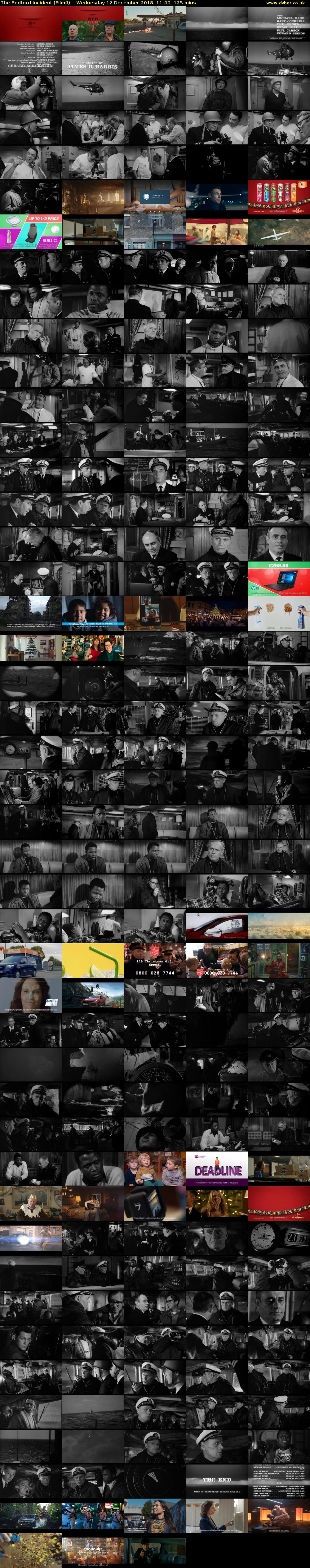 The Bedford Incident (Film4) Wednesday 12 December 2018 11:00 - 13:05