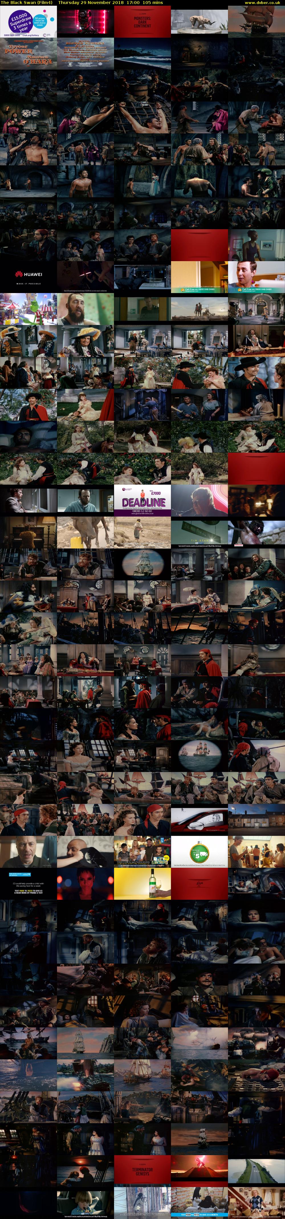 The Black Swan (Film4) Thursday 29 November 2018 17:00 - 18:45