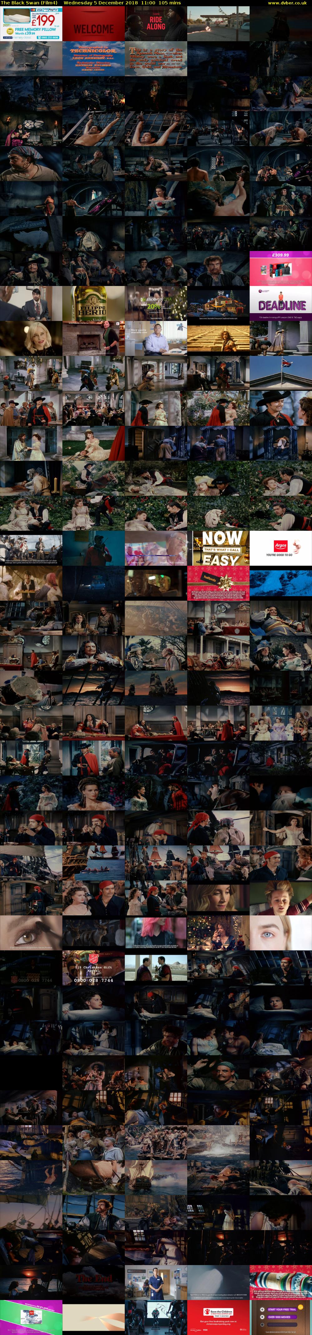 The Black Swan (Film4) Wednesday 5 December 2018 11:00 - 12:45