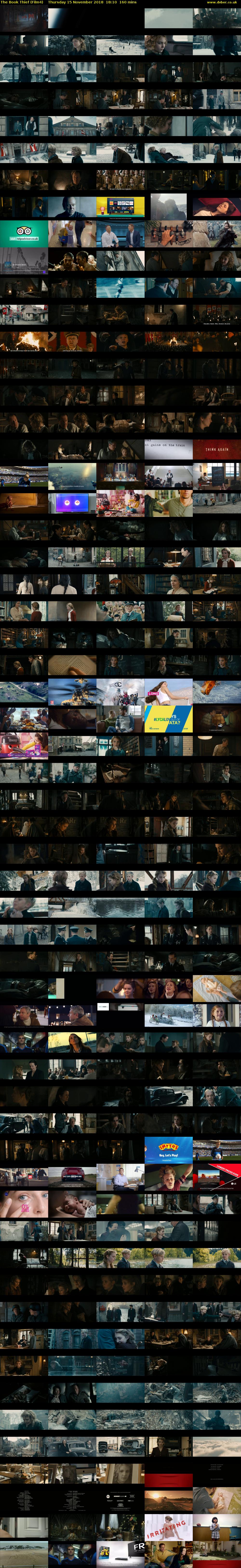 The Book Thief (Film4) Thursday 15 November 2018 18:10 - 20:50