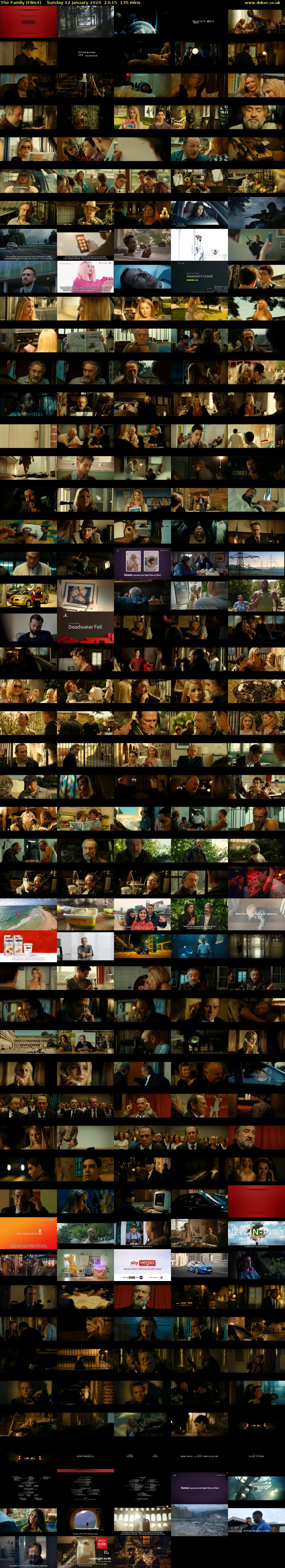 The Family (Film4) Sunday 12 January 2020 23:15 - 01:30