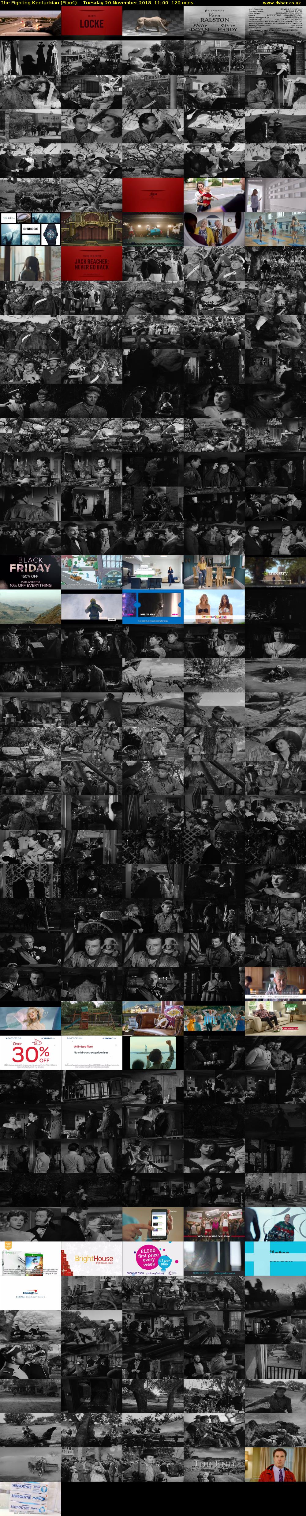 The Fighting Kentuckian (Film4) Tuesday 20 November 2018 11:00 - 13:00