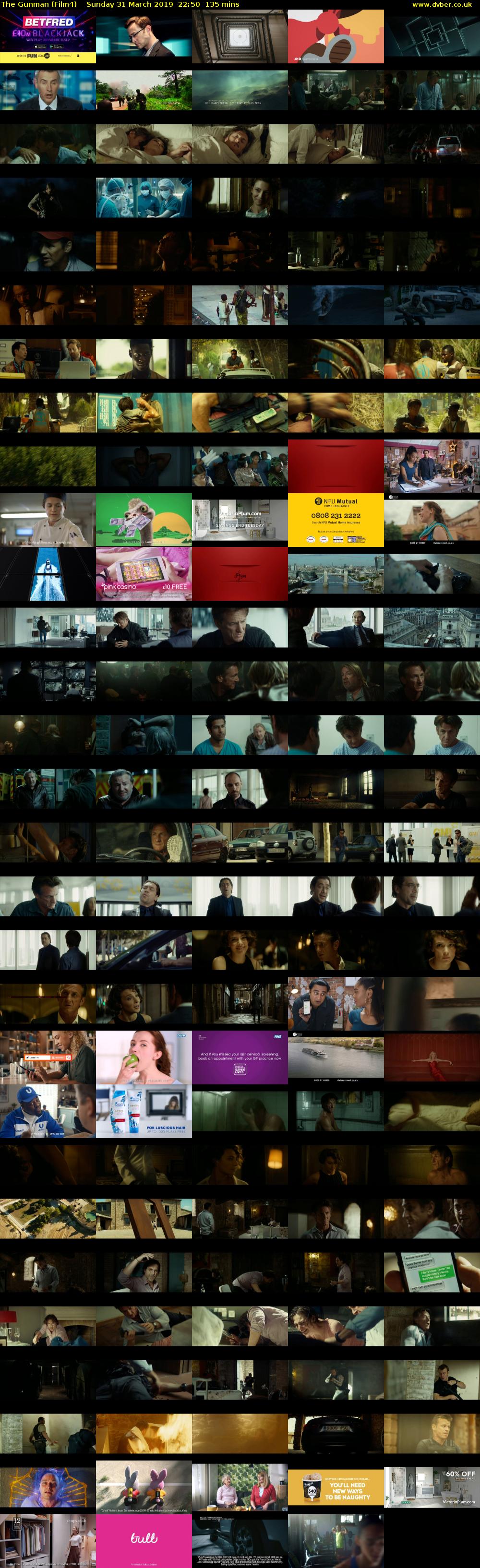 The Gunman (Film4) Sunday 31 March 2019 22:50 - 01:05