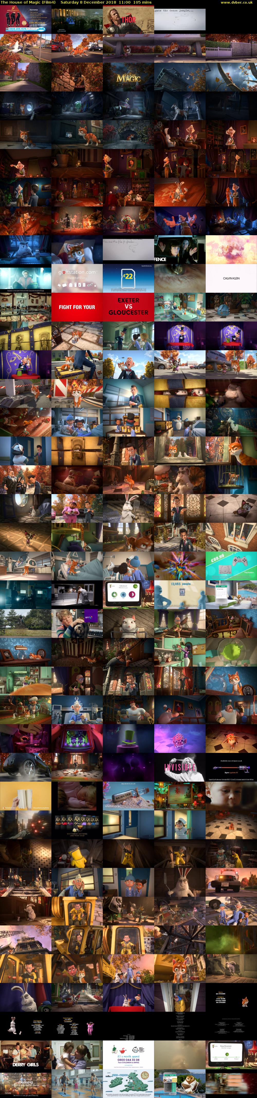 The House of Magic (Film4) Saturday 8 December 2018 11:00 - 12:45