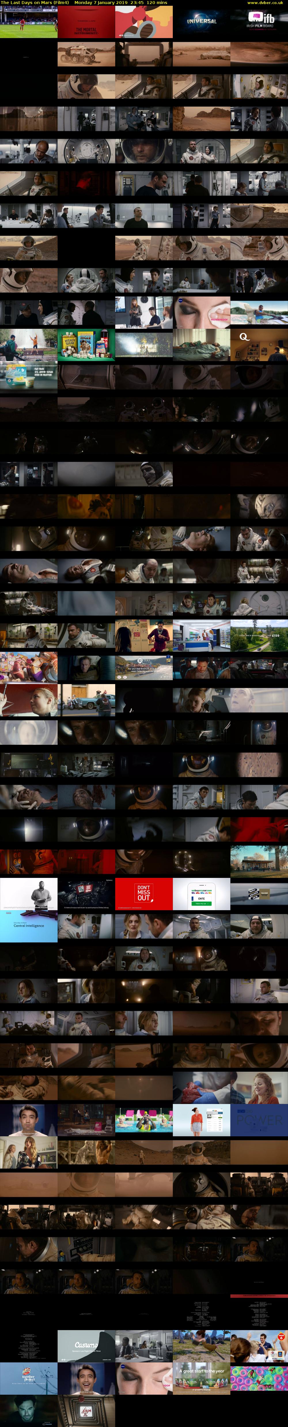 The Last Days on Mars (Film4) Monday 7 January 2019 23:45 - 01:45