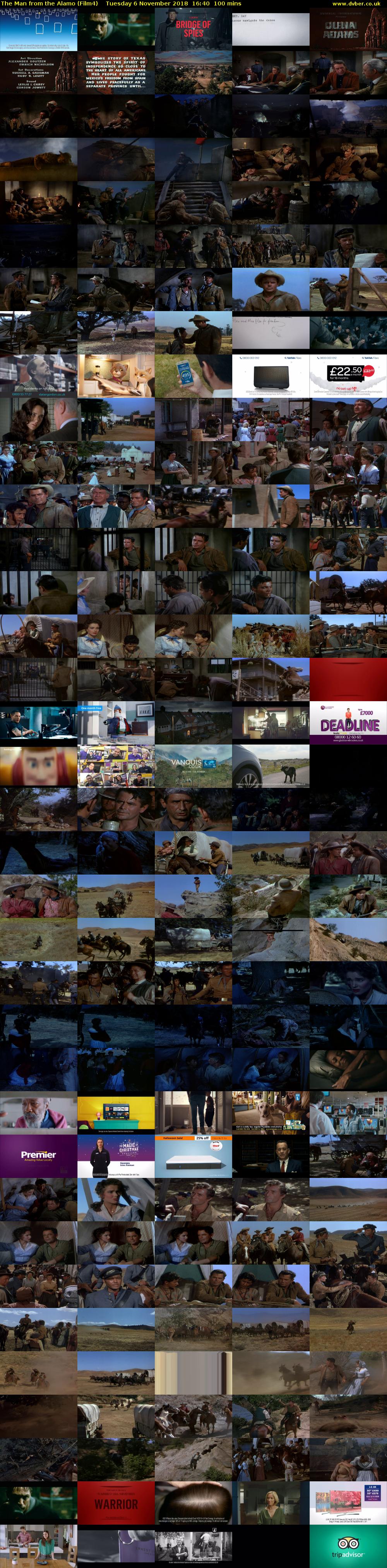 The Man from the Alamo (Film4) Tuesday 6 November 2018 16:40 - 18:20