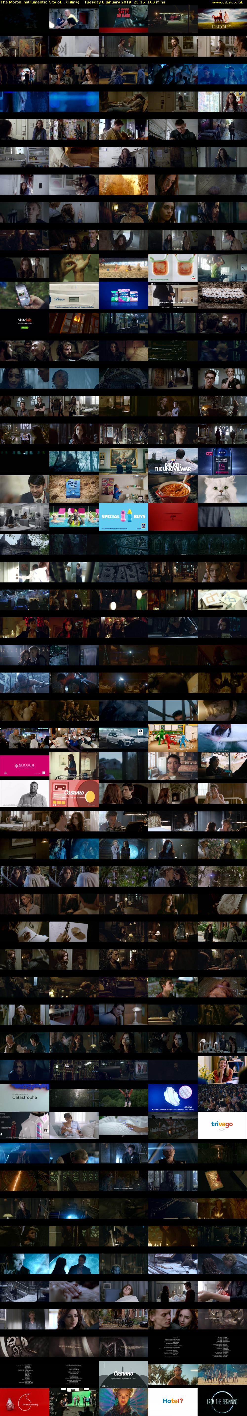 The Mortal Instruments: City of... (Film4) Tuesday 8 January 2019 23:15 - 01:55