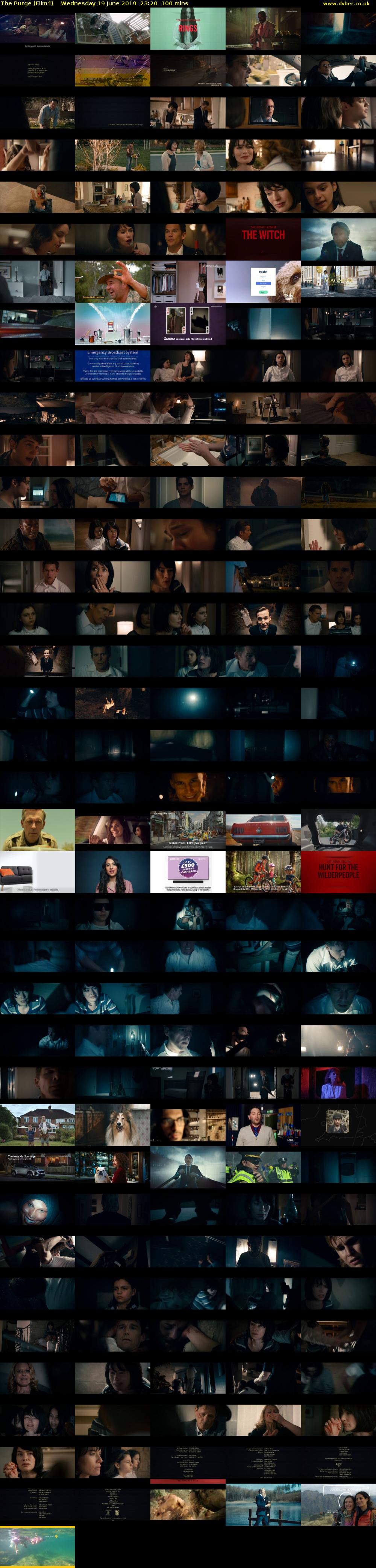 The Purge (Film4) Wednesday 19 June 2019 23:20 - 01:00