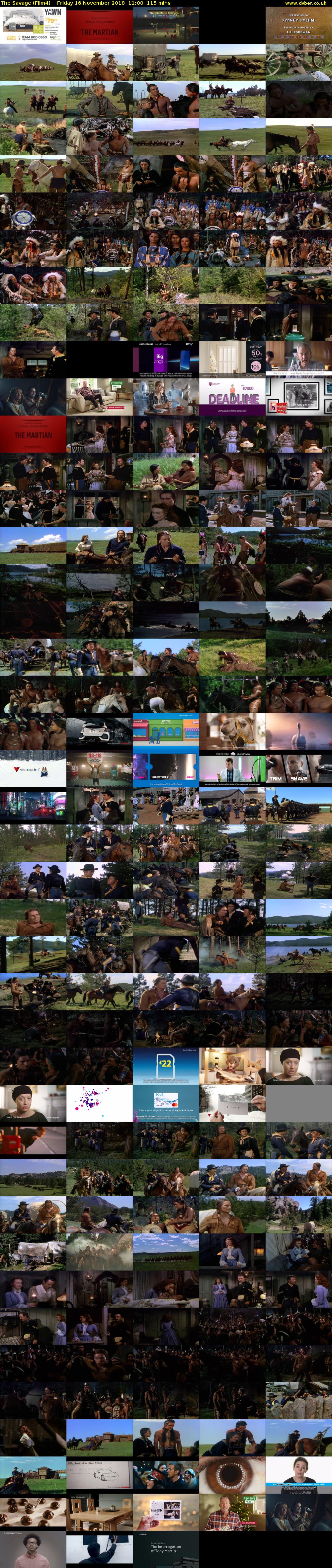 The Savage (Film4) Friday 16 November 2018 11:00 - 12:55