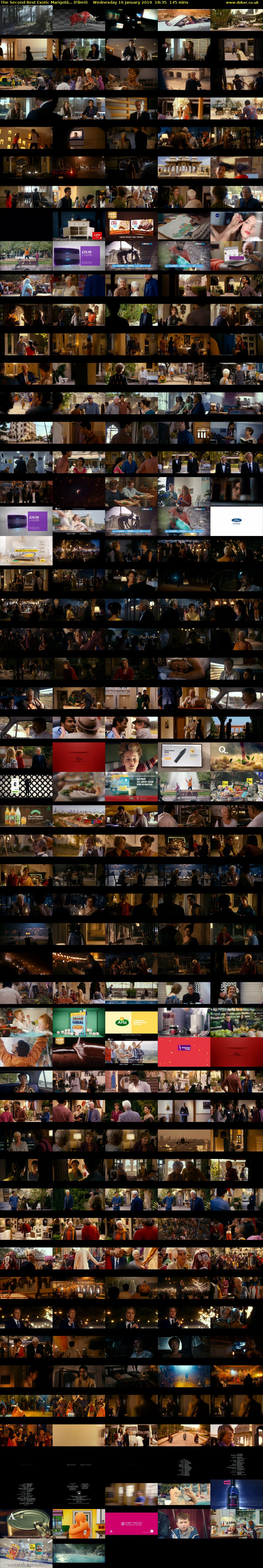 The Second Best Exotic Marigold... (Film4) Wednesday 16 January 2019 18:35 - 21:00