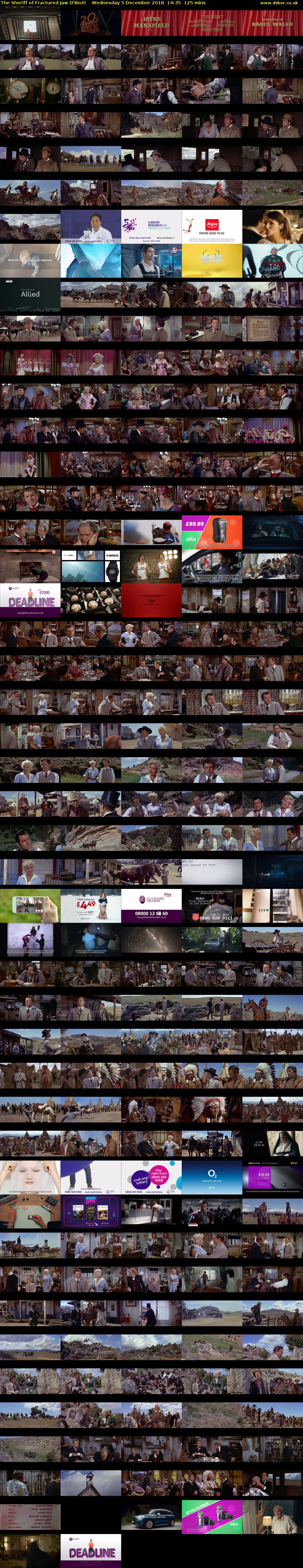 The Sheriff of Fractured Jaw (Film4) Wednesday 5 December 2018 14:35 - 16:40