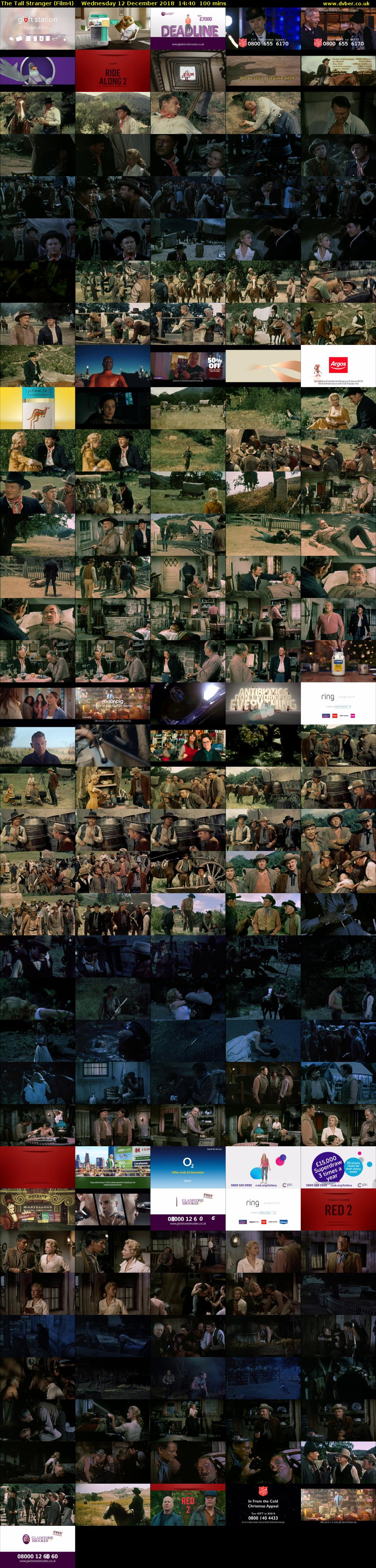 The Tall Stranger (Film4) Wednesday 12 December 2018 14:40 - 16:20