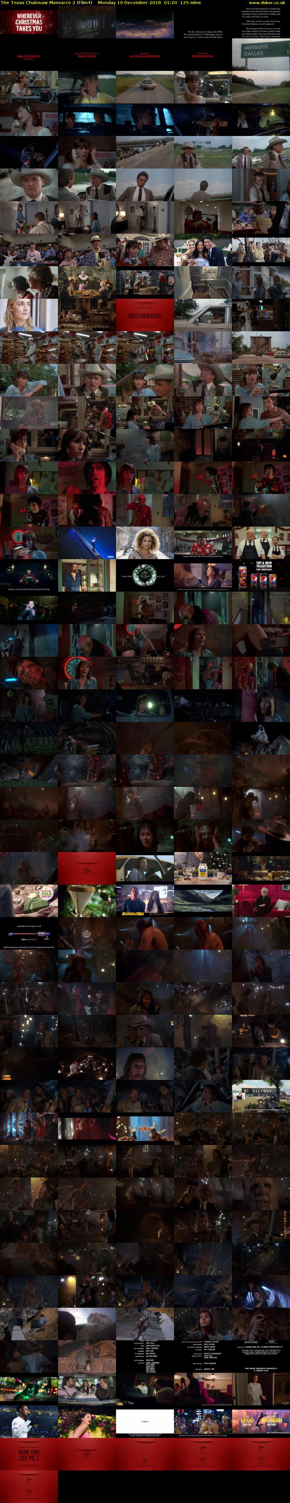 The Texas Chainsaw Massacre 2 (Film4) Monday 10 December 2018 01:20 - 03:25