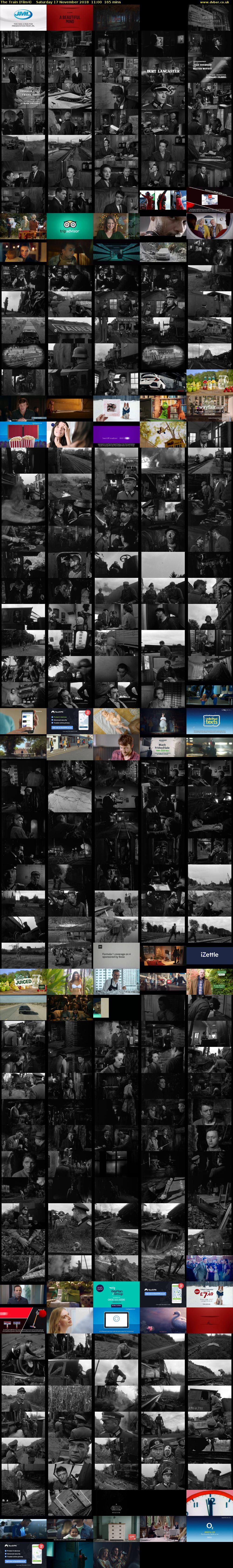 The Train (Film4) Saturday 17 November 2018 11:00 - 13:45