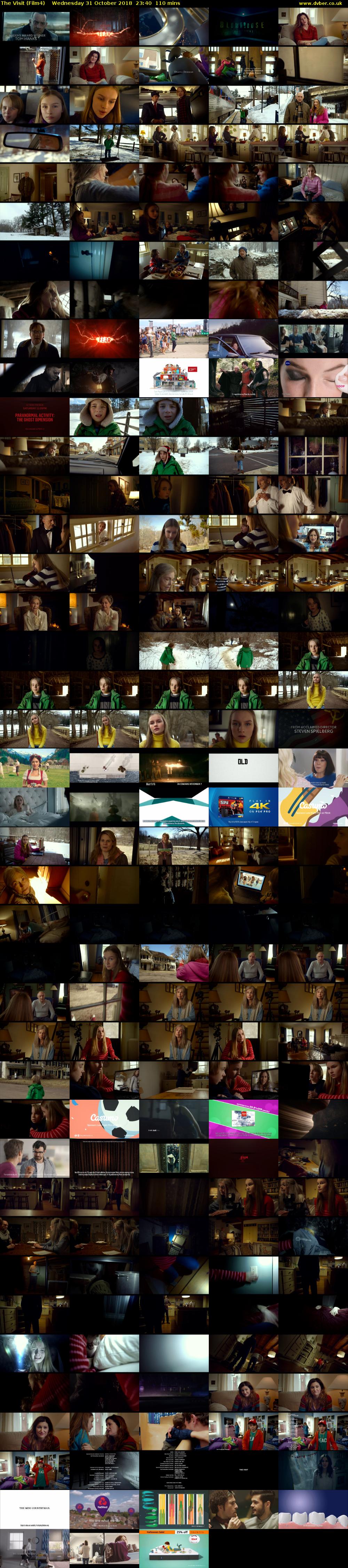 The Visit (Film4) Wednesday 31 October 2018 23:40 - 01:30