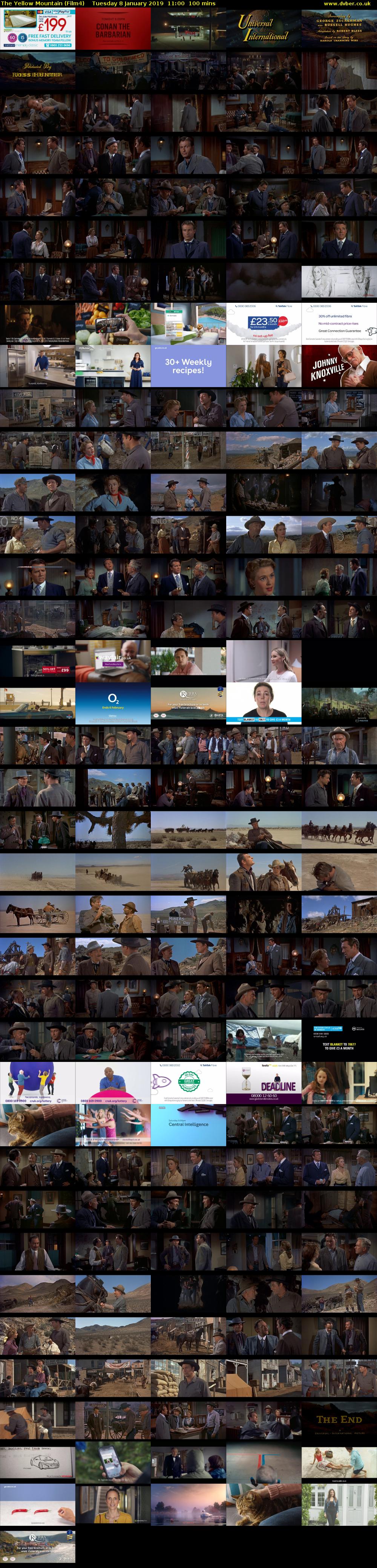 The Yellow Mountain (Film4) Tuesday 8 January 2019 11:00 - 12:40