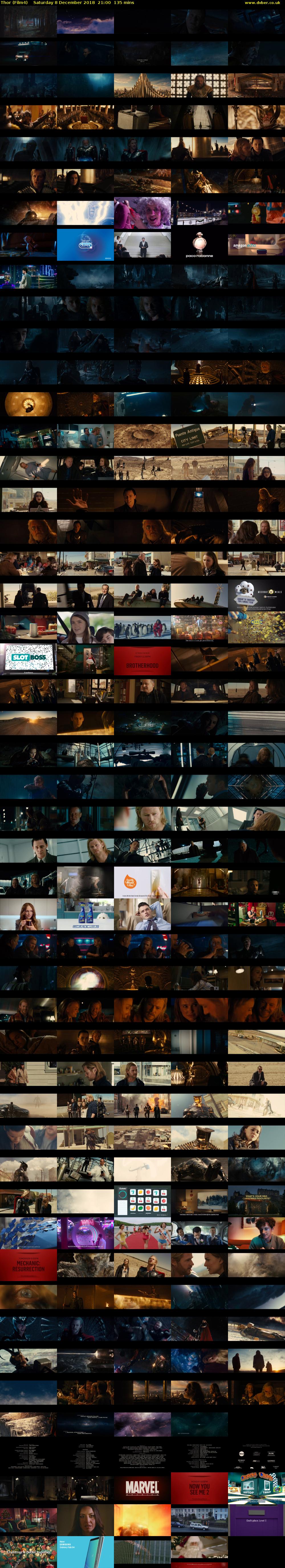 Thor (Film4) Saturday 8 December 2018 21:00 - 23:15