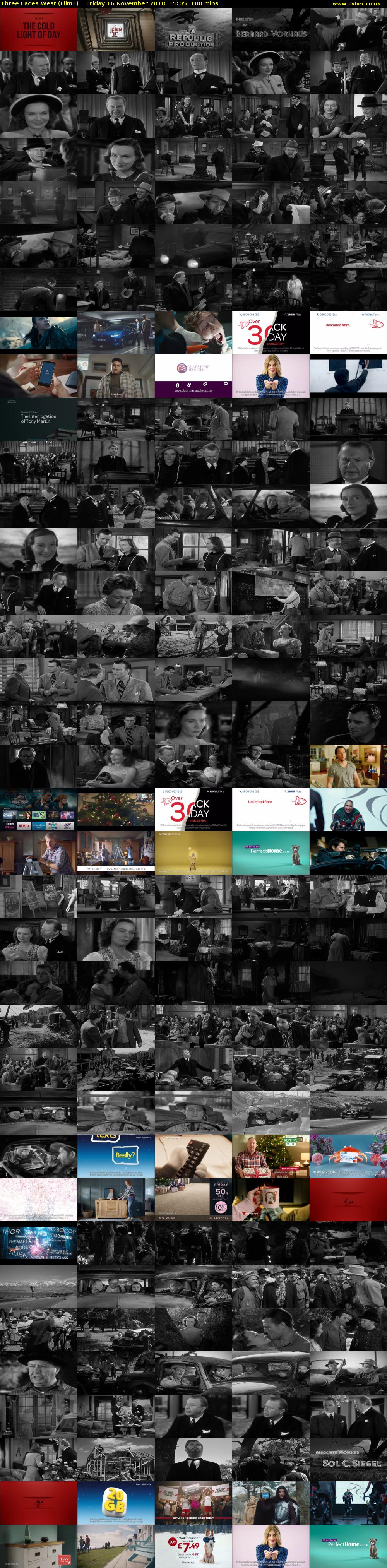 Three Faces West (Film4) Friday 16 November 2018 15:05 - 16:45