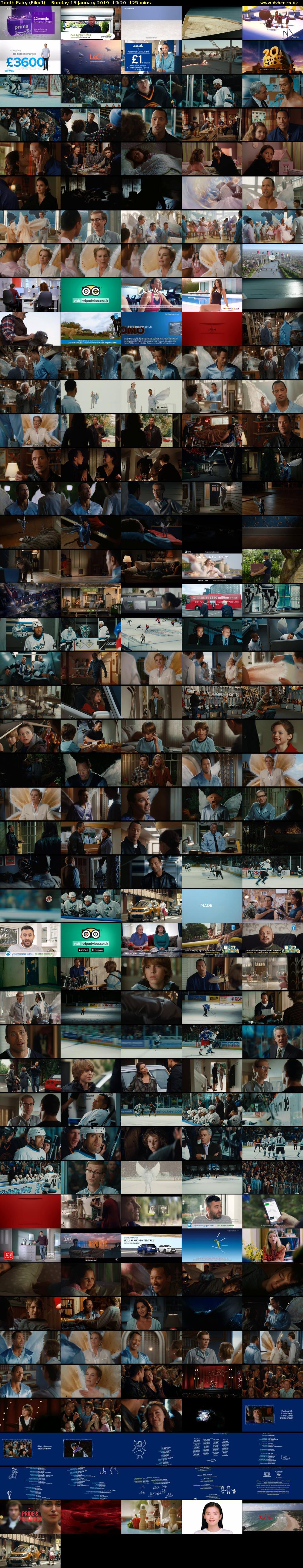 Tooth Fairy (Film4) Sunday 13 January 2019 14:20 - 16:25