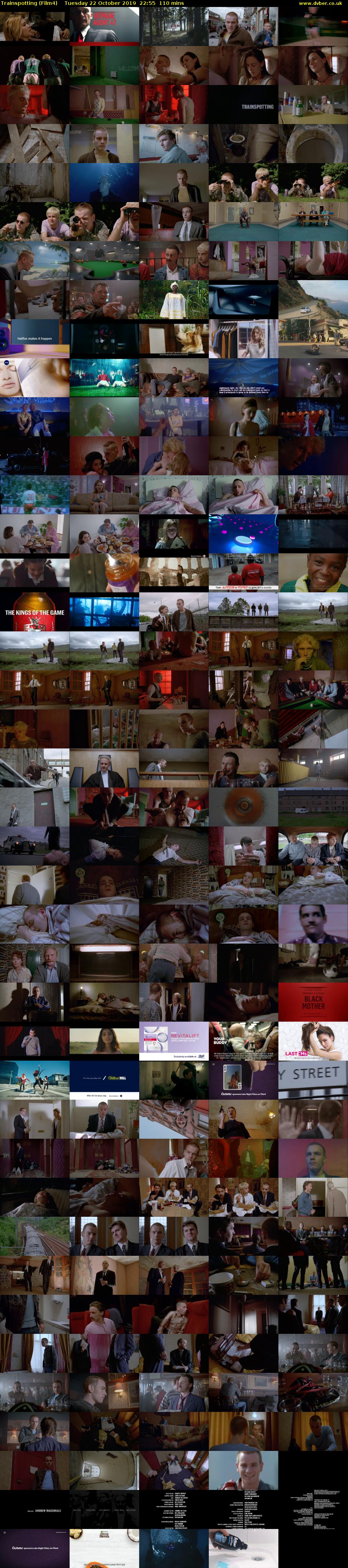 Trainspotting (Film4) Tuesday 22 October 2019 22:55 - 00:45